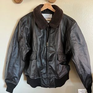 Leather Pilot Jacket